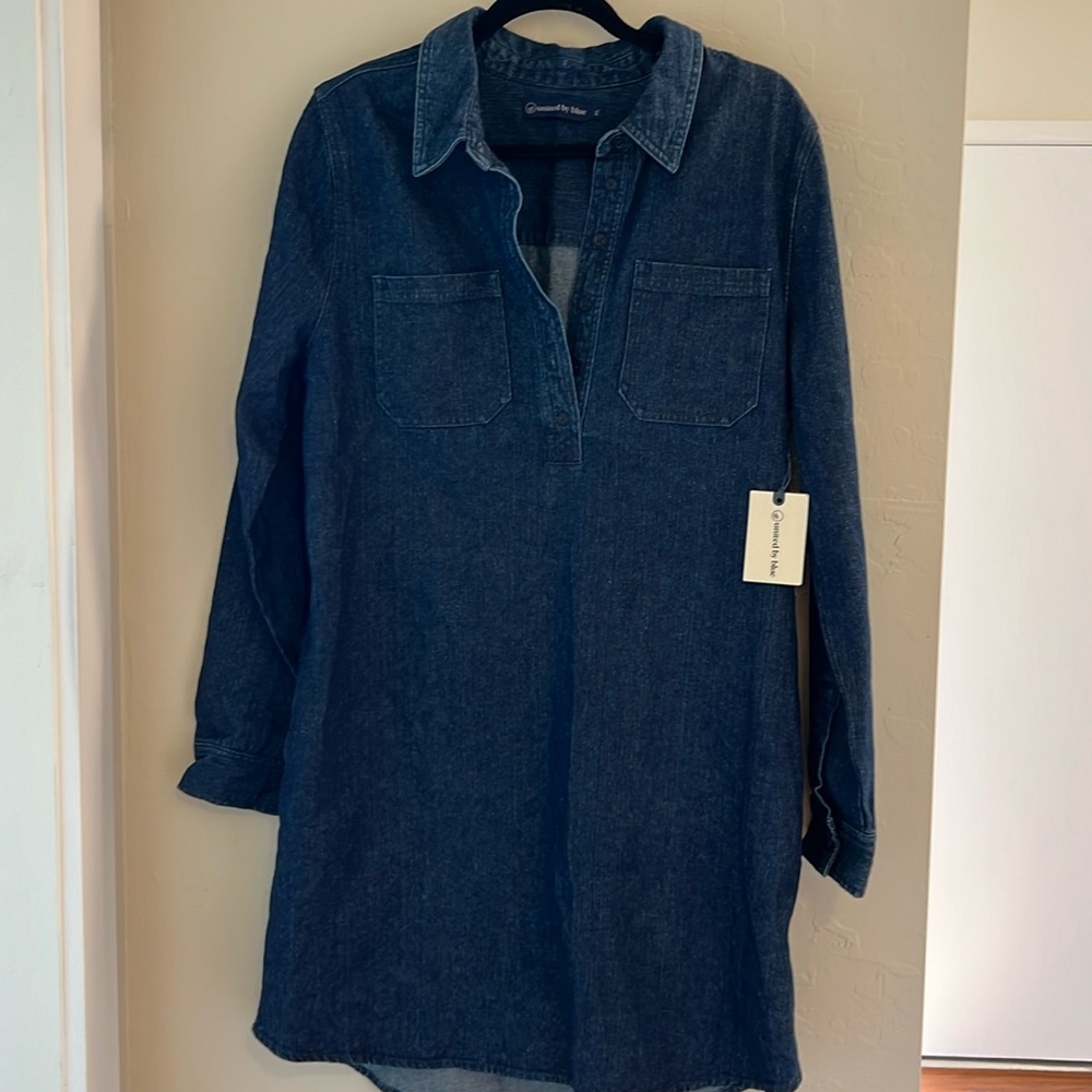 XL United By Blue Denim Dress